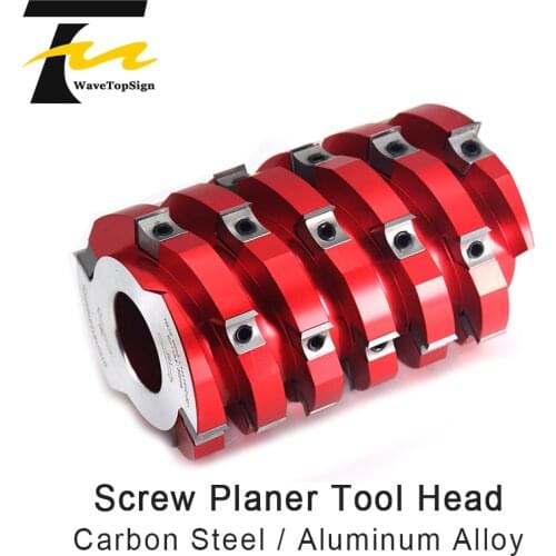 Woodworking Milling Cutter Heavy Cutting Screw Planer Head Small Pressing Block Planer Vertical Shaft Machine With Screw