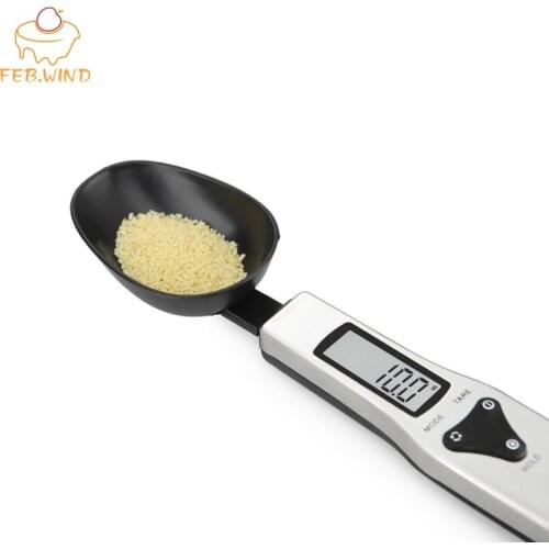 FEBWIND New 0.1g LCD Electronic Measuring Spoon Digital Kitchen Scale Weight Measuring Scale Gram for Cooking Baking 071