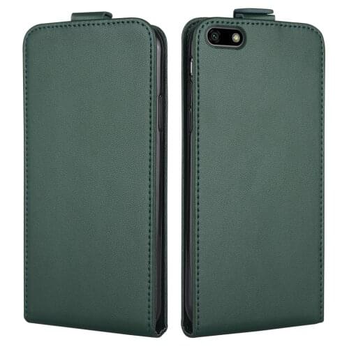 Flip up and down Leather Case for Huawei Honor 7A Case DRA-LX2 5.45" Vertical Cover for Honor 7A 7 A Case soft coque Phone Bag