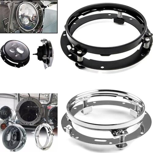 7 Inch Round LED Headlight Mounting Bracket Ring For Car Jeep Wrangler JK Land rover defender for Harley Motorcycle 7" Bracket