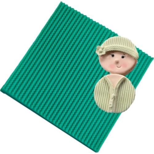 Luyou DIY 1 pcs knitting silicone cake mold fondant cake mould cake decorating tools gum paste mold clay mold FM771