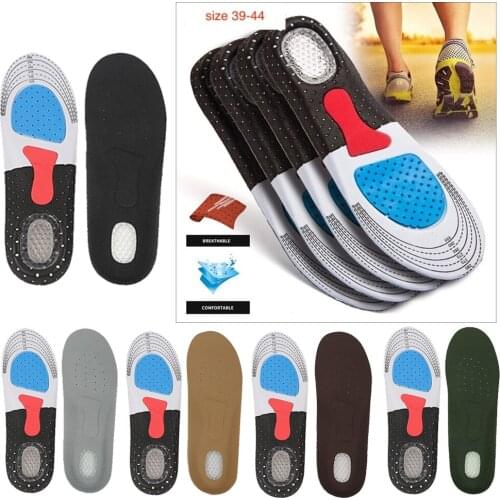 Mens Comfort Inserts Plantar Fasciitis Feet Insoles Sports Cushioning Insole