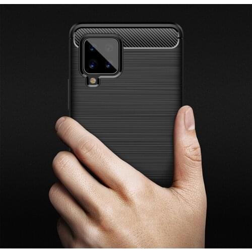 Anti-scratch Soft Fashion Solid Case for Samsung Galaxy A42 5G A12 A52 A72 A32 A21S A31 A91 A21S S21 Ultra Phone Bag
