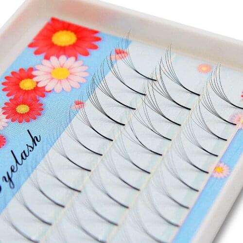 Kimcci Big Capacity Premade Russian Volume Fans Eyelash Extension Mink 2d/3d/4d/5d/6d Long Stem Lash Individual Eyelashes Cilias
