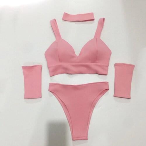 Female Singer Stage Performance Bikini Suit Nightclub Festival Rave Outfits Gogo Dancer Pole/Jazz Dance Hip Hop Costumes DQL4771