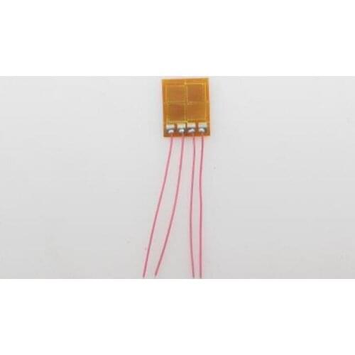 Full-bridge high-precision strain gauge/350 ohm Bridge strain gauge / self-contained temperature compensation /10.2* 8.5 mm