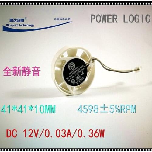 Power Logic PL40S12LL 4010 40MM 4CM Circular fan 40*40*10mm 12v Case Cooling fan laptop fan Silent fan