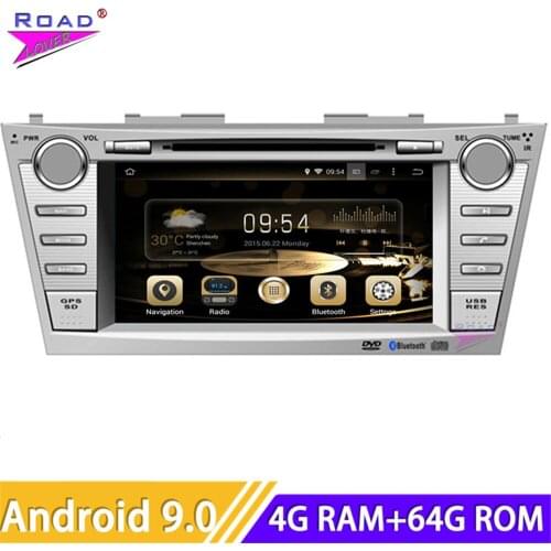 Roadlover Android 9.0 Car DVD Automotive Player For Toyota Camry 2007 2008 2009 2010 2011 Stereo GPS Navigation Magnitol Two Din