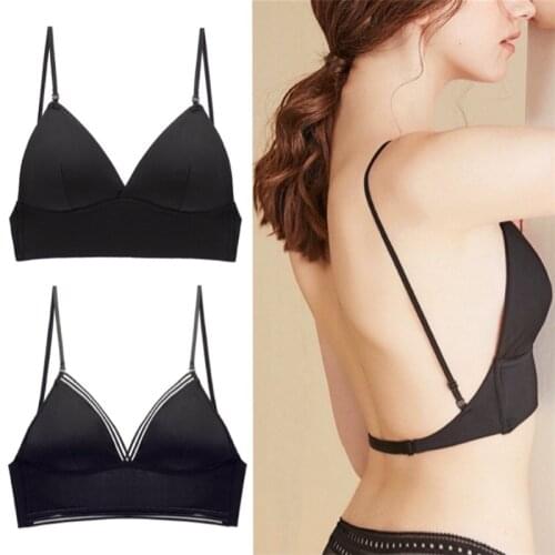 Sexy Bra Corset 3 Styles Big Backless Lingerie Women Push Up Bralette Beauty Back U-Shape Underwear Tube Tops нижнее белье