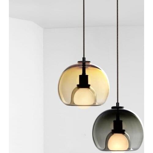 Nordic hanging lamp luminaire suspendu iron LED pendant lights restaurant luminaria pendente hanging lamp luminaire