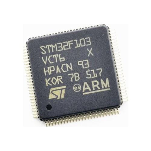 STM32F103VCT6 QFP100 STM32F103 QFP ARM new and original IC free shipping