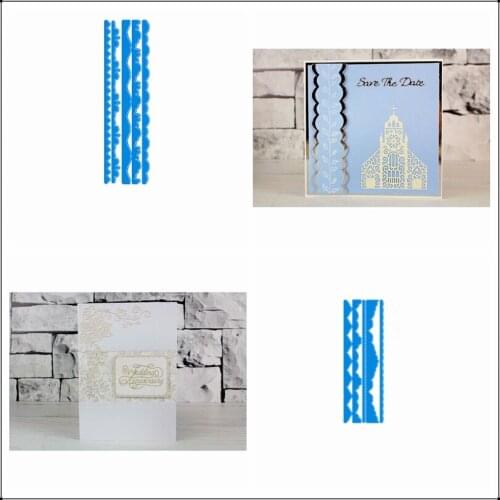 Thin Long Lace Die Cut DIY Scrapbooking Paper Card Album Photo Making Handicraft Embossing Template Decoration Die New 2019