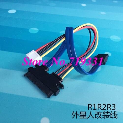 X51R1R2R3 install solid state SSD modified SATA data cable 7 +15 straight head