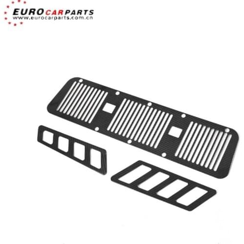 W463 carbon fiber air vents fit for G500 G55 G63 hood air vents fender air vents carbon fiber addon for W463 front