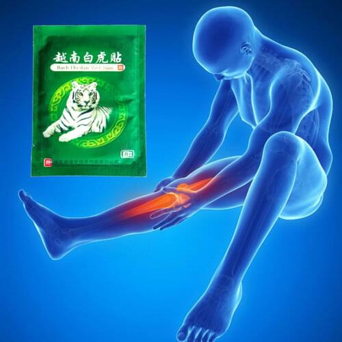 8Pcs/Bag Herbal medicine Vietnam White Tiger Pain Relief Patch Rapid Analgesic From Rheumatic Rheumatoid Arthritis Plasters