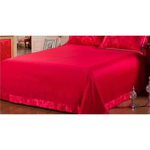 Cotton solid fabric for bedsheet 250cm x250cm with two pillow slips,cotton reactive pillow bedsheet