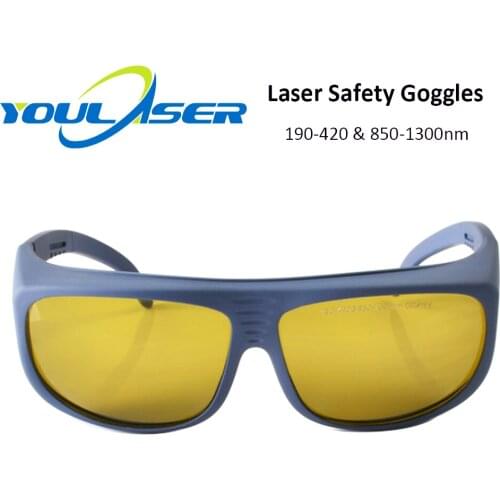 YOULASER 1064nm Laser Safety Goggles 850-1300nm OD4+ CE Protective Goggles For Fiber Laser
