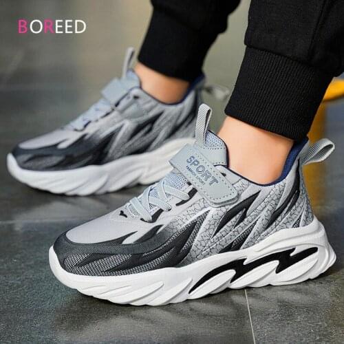 Fashion School Shoes For Boys Sneakers Breathable Mesh Casual Children Shoes Baby Boys Kids Shoes Basket Chaussure Enfant