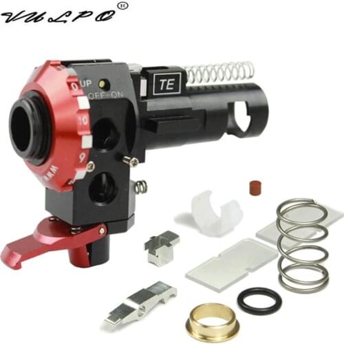 VULPO New CNC Aluminum Hop Up Chamber For Airsoft AEG M4 M16 Upgrades Hunting Accessories