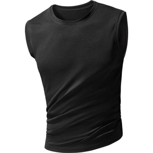 2021 New Compression Tights Gym Tank Tops Quick Dry Sleeveless Sports Shirt Men Fitness Clothing Summer Cool Mens Running Vest