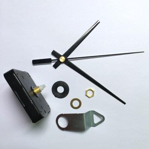 New style 10* shaft 12mm hands Quartz Clock Movement Kit Spindle Mechanism Mute scanning DIY clock parts accessories JX074