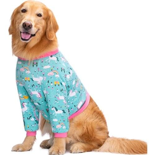 Large dog clothes thin section medium and large dog elbow pads and golden retriever two-legged clothing