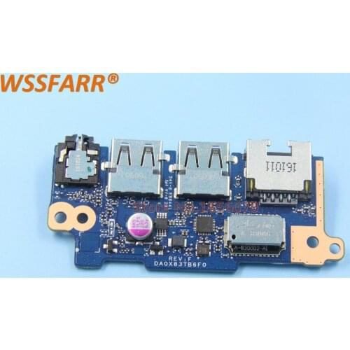 Original Laptop USB Board For HP ProBook 450 G4 455 G4 Audio Board USB Interface Board DA0X83TB6F0 tested ok