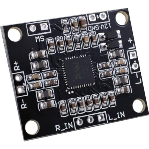 1PCS DC 7 -15V Audio Amplifier Board 2 * 15W Power Amplifier Module PAM8610 Digital Dual Channel Stereo Class Module for Arduino