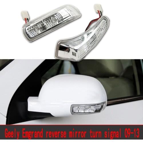 For Geely Emgrand 7 EC7 EC715 EC718 Emgrand7 E7 ,Emgrand7-RV EC7-RV EC715-RV, Car external rearview mirror turn signals LED