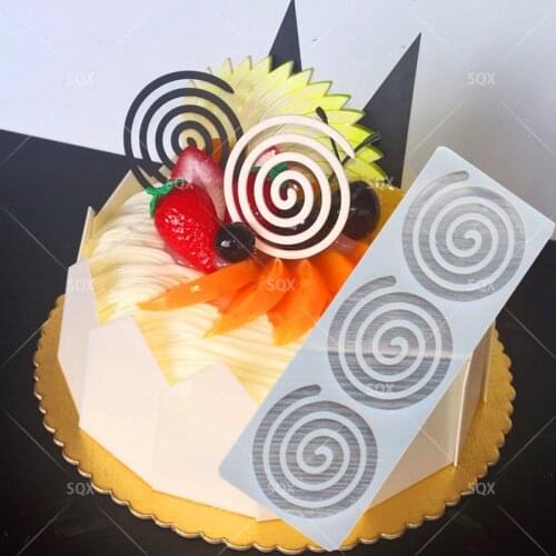 Mosquito Coils Cake Mold Silicone Baking Tools Kitchen Accessories Decorations For Cakes Chocolates Mold Silicon Mould SA19