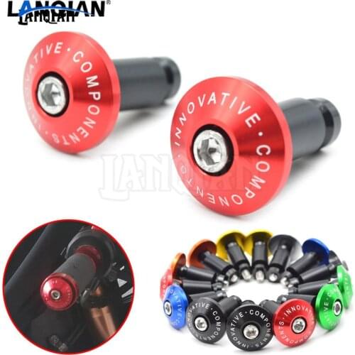 Universal 7/8 22MM motorcycle handlebar end grips Anti Vibration Silder Plug for HYOSUNG GT250R GT650R KAWASAKI VERSYS 650 1000