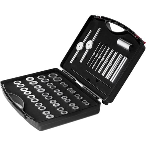 Bicycle Bottom Bracket Wheel Hub Bike BB Axis Bearing Removal Installation Kit - Portable with Strong Carrying Case Container