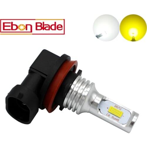 1Pcs 9005 9006 H8 H11 H16JP H7 H4 Canbus CSP 72W 1000LM Car LED Light Bulb Lamp HB3 HB4 H16 Auto Fog Lights 12V 24V Car Styling