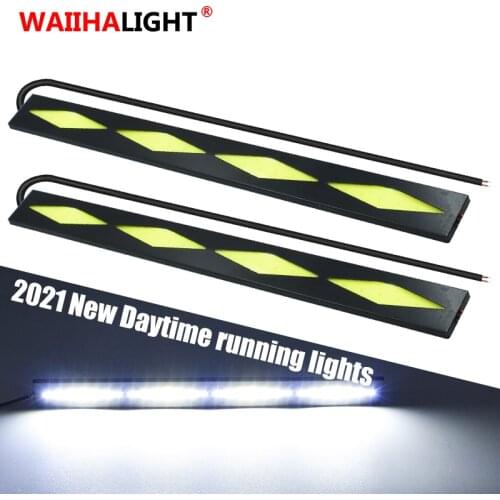 17CM Car styling LED COB Bulb 12V 6000K White Panel DRL COB LED Interior Light External atmosphere Lamp Daytime Running Light