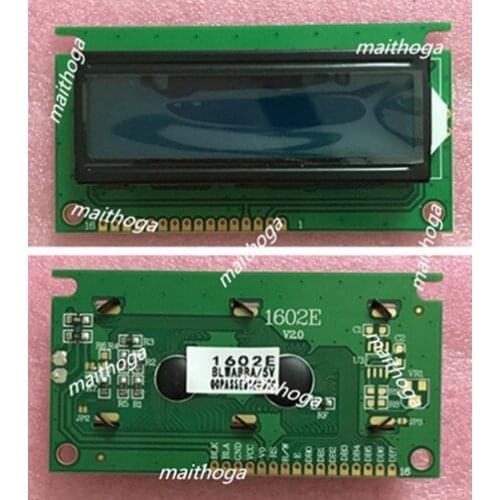 16PIN Parallel Character LCD1602 SPLC780C Controller 5V 3.3V Yellow Green/Blue/Grey White Backlight