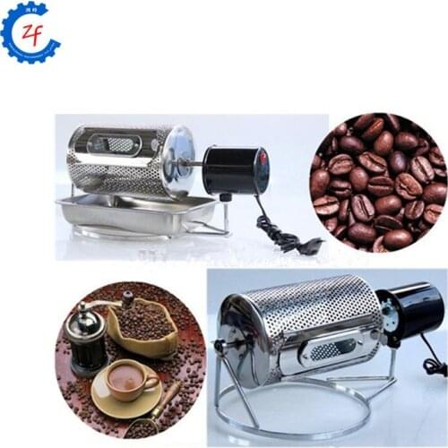 New stainless steel drum type coffee roasting roaster small household coffee cocoa beans baking machine