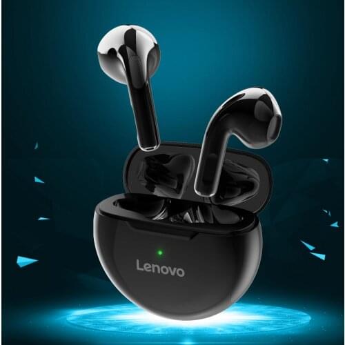For Lenovo-HT38 TWS Bluetooth Wireless Headset Mini Headset With Microphone Sporty With 9D Bass Noise Cancelling Earbuds