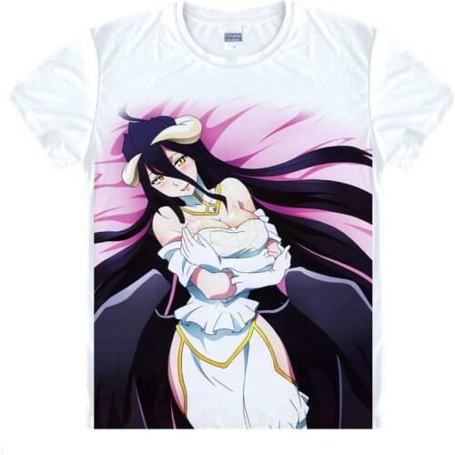 Overlord T-Shirt Suzuki Satoru Shirt colorful T shirts Anime Accessories awesome shirt Print Womens T-Shirt Cosplay Anime cute a