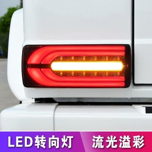 Suitable for Mercedes-Benz G class tail light assembly W463G55G350G500G63 modified streamer steering horselight