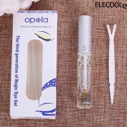 ELECOOL 2psc/set Eyelash Glue 5ML Lash Glue Clear Black Lashes Glues Mink Eyelashes Glues Cosmetic Tools For Flase Eyelash