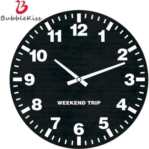 Bubble Kiss 3D Round Carpet Creative Clock Pattern Rug Simple Black White Floor Mat Kids Bedroom Decor Rugs Bedside Area Rugs