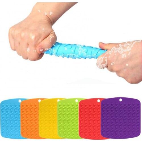 Kitchen Table Placemat Silicone Square Pot Holder Mat Non Slip Hot Pad Spoon Rest