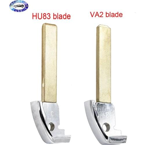 Small key for Peugeot 208 308 508 3008 5008 for Citroen C4 C4L HU83/ VA2 emergency key