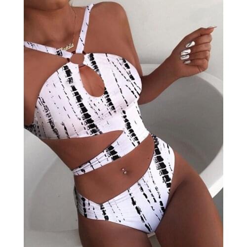 Fashion Sexy Bandage Cut Out Bikini Swimsuit Women Push Up Swimwear Bikini Set 2021 Summer Female Biquini Beachwear Bathing Suit
