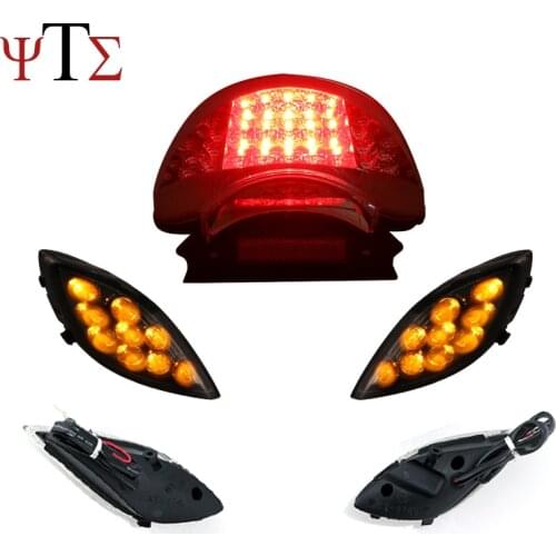 Motorcycle Accessories For YAMAHA JOG ZR EVOLUTION SA16J Motorcycle Scooter LED Front turn Signal Rear Taillight Assembly Kit