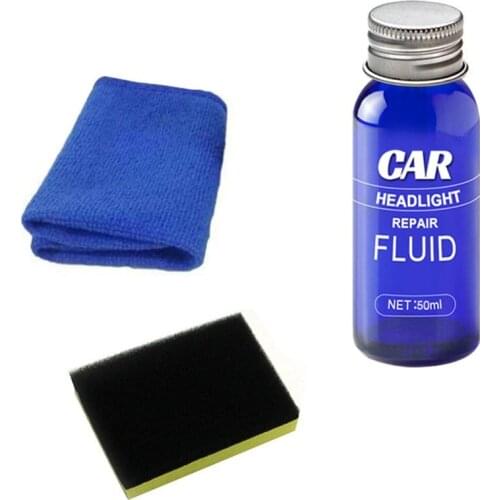 Car Headlight Repair Coating Solution Repair Kit Oxidation Rearview Coating Headlight Polishing Anti-scratch Liquid Maintenance