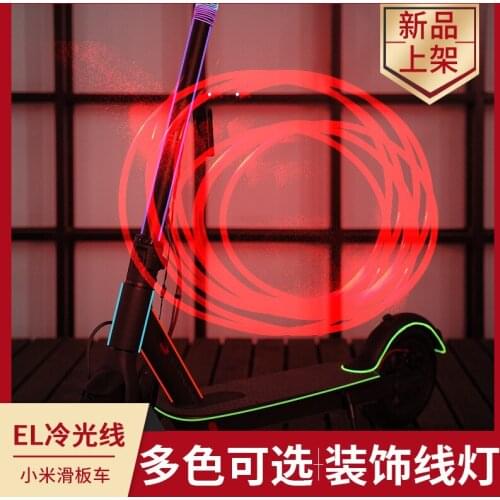 Electric scooter Safety Warning Ambient Decorate Light for ninebot max g30 xiaomi m365 pro 2 kugoo m4 pro scooter accessories
