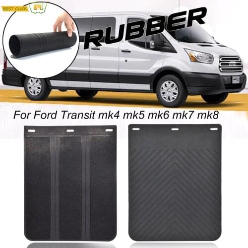 Rubber Mud Flaps For Ford Transit Connect Custom Tourneo Econovan Mk4 mk5 mk6 mk7 Mk8 Motor home Mudflaps Splash Guard Mudguards