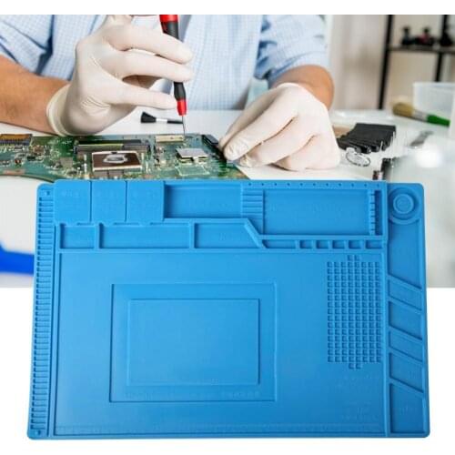 S-160 Heat Insulation Soldering Pad Magnetic Anti-static Maintenance Platform for BGA Welding Repair Station