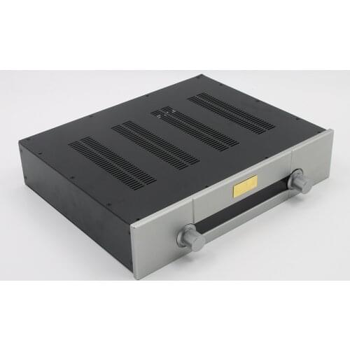 GAOWEN Preamplifier Chassis Sound Amplifier Case DIY Enclosure HiFi Shell box 430*95*340MM